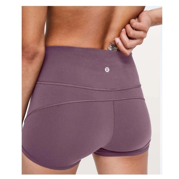 Lululemon In Movement Short *Everlux 2.5" Everlux Arctic Plum 10 - Picture 1 of 10